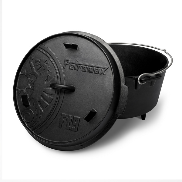 Feuertopf FT9 Dutch Oven Inhalt Topf: 7,5 ltr, Inhalt Deckel: 1,5 ltr