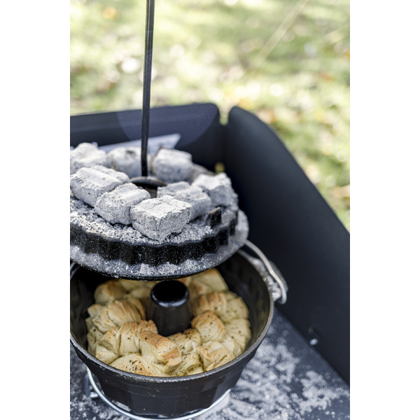 Gugelhupfform GF1 mit Tortenboden-Deckel Inhalt Topf: 3 ltr, Inhalt Deckel: 1 ltr