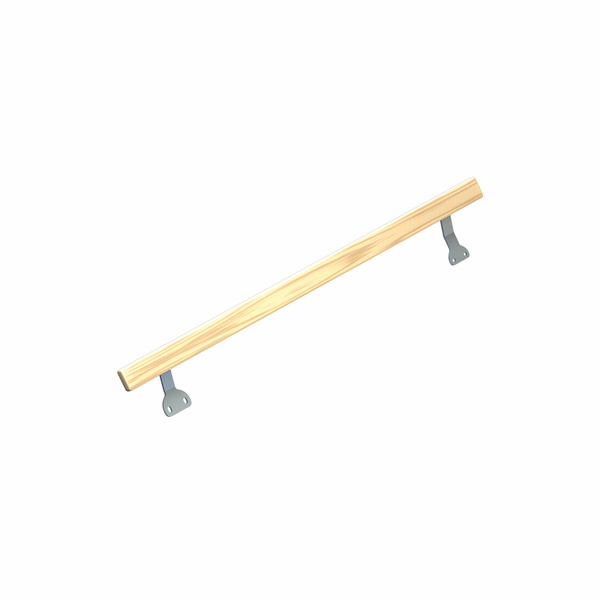 AluDrei-Handlauf Holz für Bodentreppe AluDrei