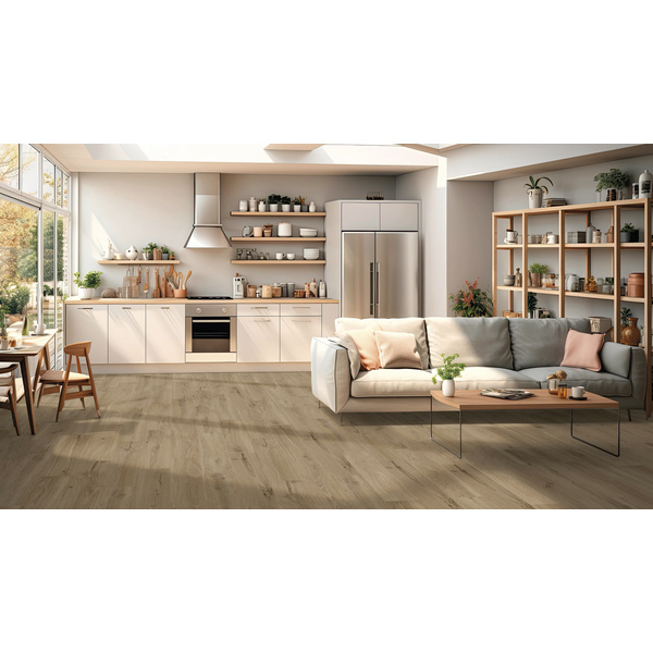 Korkboden Eiche Neptun Landhausdiele lackiert - Designatura