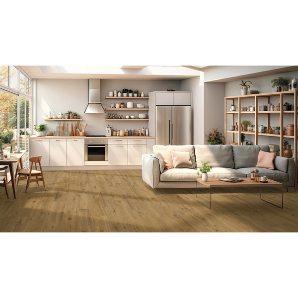 Korkboden Eiche Mars Landhausdiele lackiert - Designatura