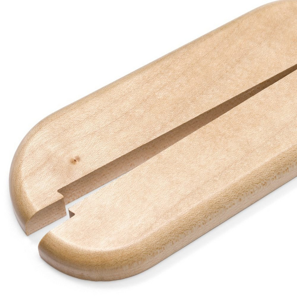 Doppelheizkörperrosette Ahorn für individuelle Bohrungen