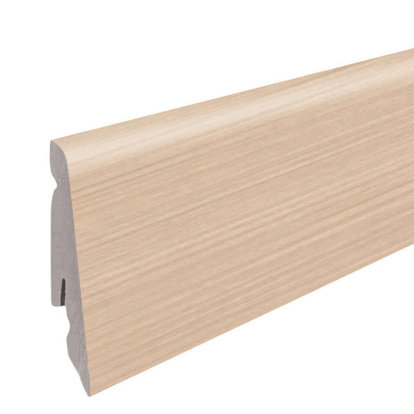 Stecksockelleiste 19x58mm 2,2m MDF Ahorn