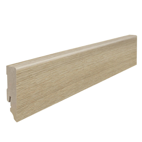 Stecksockelleiste 16x58mm 2,2m Disano Cu.MDF Eiche Ontario puro