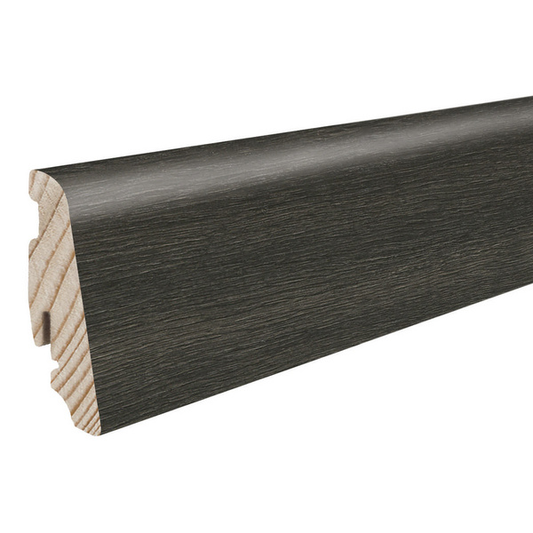 Stecksockelleiste 19x58mm 2,2m Disano Eiche Whistler basalt Nässeschutz