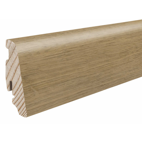 Stecksockelleiste 19x58mm 2,2m Disano Eiche Sheffield honig Nässeschutz