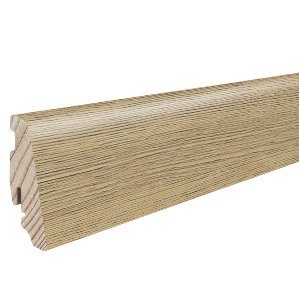 Stecksockelleiste 19x58mm 2,2m Disano Berglärche puro Nässeschutz