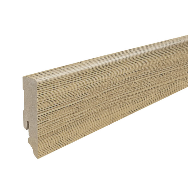 Stecksockelleiste 16x58mm 2,2m Disano Cube Berglärche puro