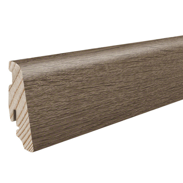 Stecksockelleiste 19x58mm 2,2m Disano Eiche Victoria geräu. Nässeschutz