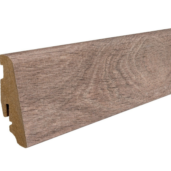 Stecksockelleiste 16x58mm 2,2m Disano Cube Eiche Victoria geräuchert