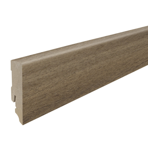 Stecksockelleiste 16x58mm 2,2m Disano Cube Eiche Provence schokobraun