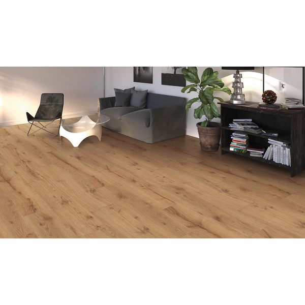 Laminatboden Alpineiche natur Landhausdiele - TRITTY 100