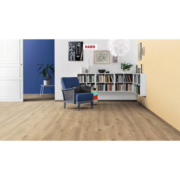Laminatboden Eiche Melina puro Landhausdiele - TRITTY 90