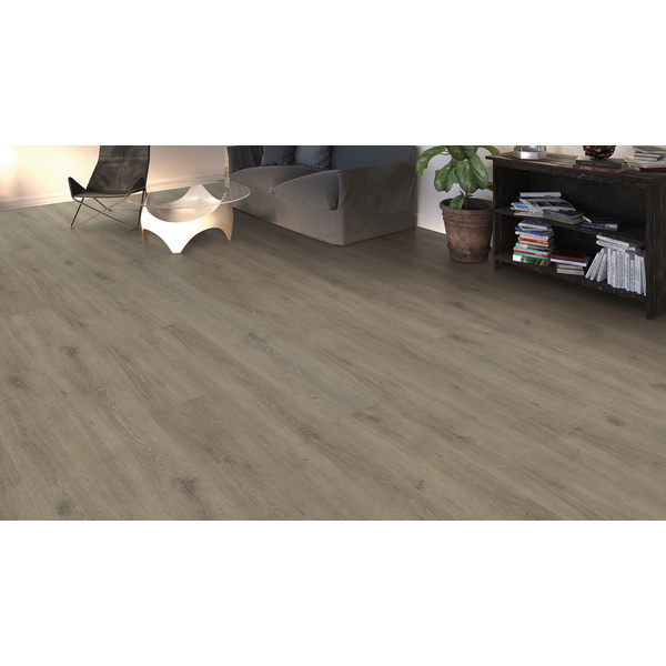 Laminatboden Eiche Veneto mocca Landhausdiele Silent CT - TRITTY 200 Aqua