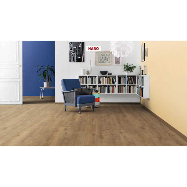 Laminatboden Eiche Savona natur Landhausdiele - TRITTY 90