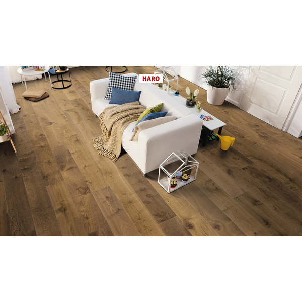 Parkett Raucheiche Sauvage Landhausdiele natur-geölt - Serie 4000