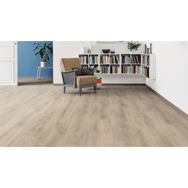 Laminatboden Eiche Emilia samtgrau Landhausdiele Silent CT - TRITTY 200 Aqua