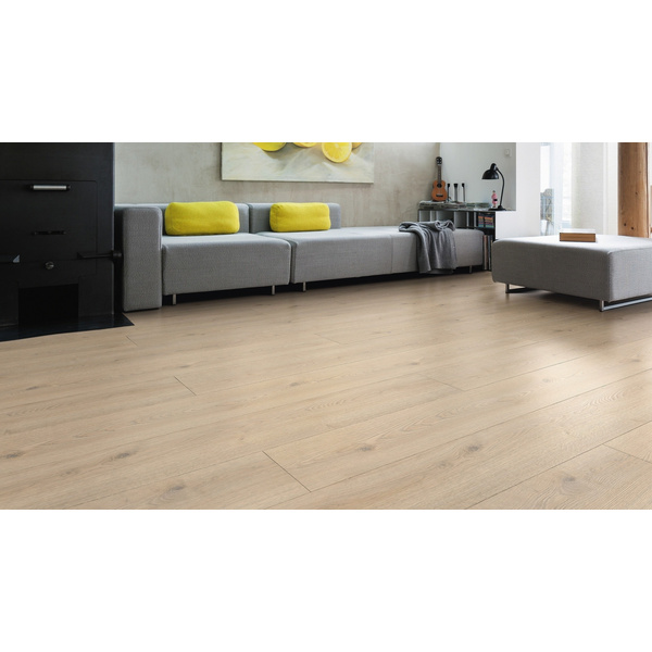 Laminatboden Eiche Contura steingrau Landhausdiele Silent Pro - TRITTY 200 Aqua