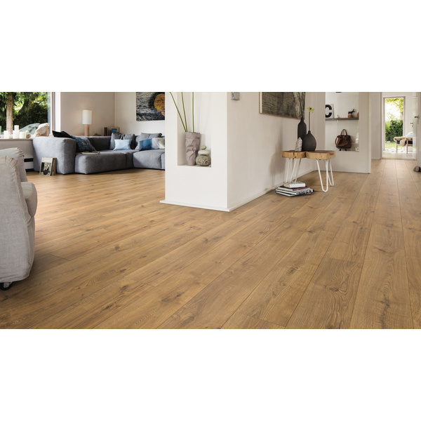 Laminatboden Eiche Portland natur Landhausdiele Silent Pro - TRITTY 200 Aqua