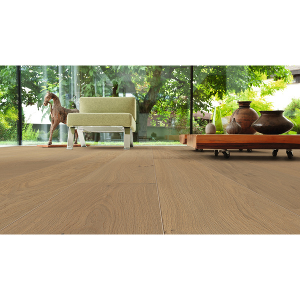 Parkett Eiche Landhausdiele sandgrau natur-geölt Markant - Serie 4000