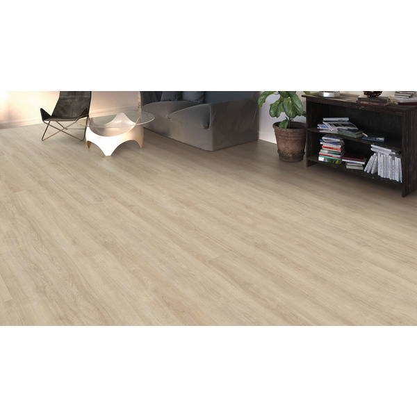 Laminatboden Eiche Eleganza cremeweiß Landhausdiele - TRITTY 200 Aqua