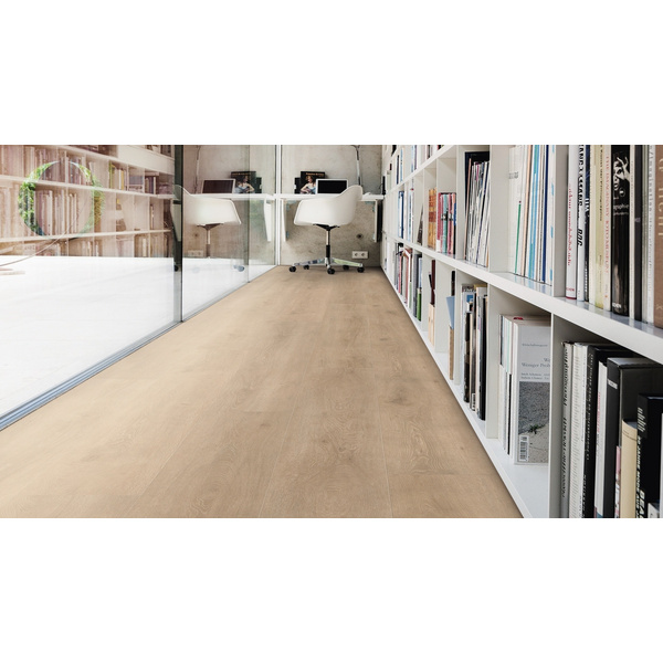 Laminatboden Eiche Veneto crema Landhausdiele - TRITTY 200 Aqua