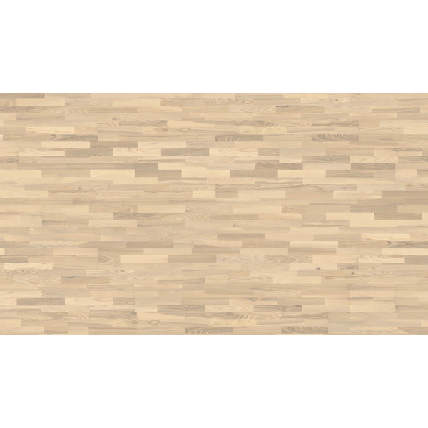 Parkett Esche 3-Stab Schiffsboden lichtweiß lackiert Favorit - Serie 4000