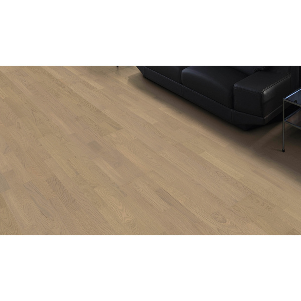 Parkett Eiche 3-Stab Schiffsboden sandgrau natur-geölt Naturale - Serie 4000