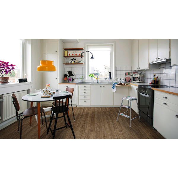 Laminatboden Eiche Eleganza geräuchert Landhausdiele - TRITTY 200 Aqua