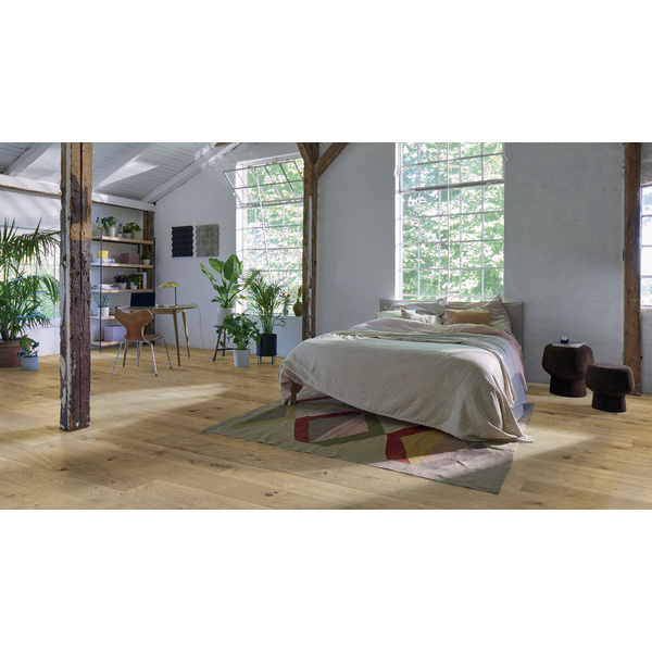 Parkett Eiche Landhausdiele lackiert Universal - Serie 2500