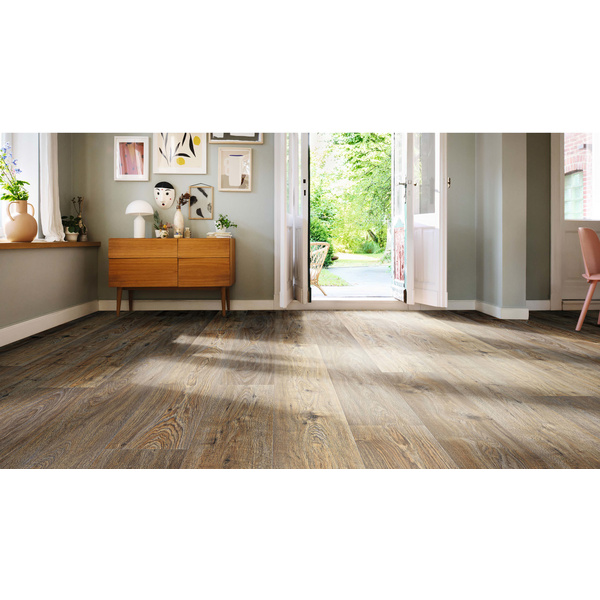 Disano Klick-Designboden Eiche Quebec altbraun Landhausdiele - WaveAqua