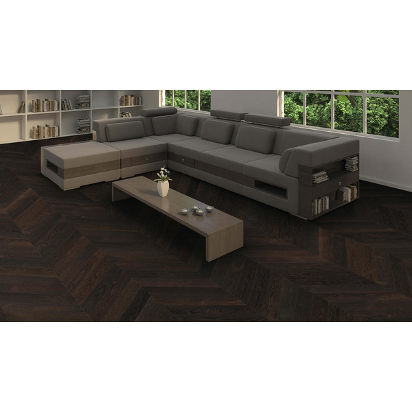 Parkett Achateiche Fischgrät natur-geölt Selectiv