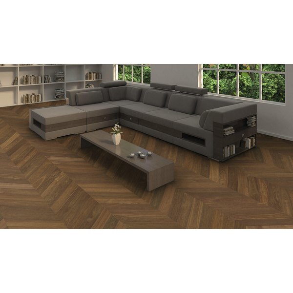 Parkett Raucheiche Fischgrät natur-geölt Selectiv