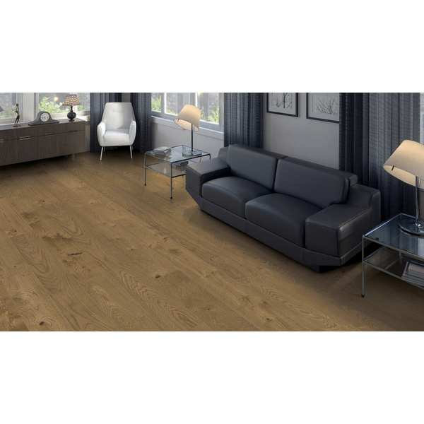 Parkett Eiche Landhausdiele vintagebraun lackiert Universal naturaDur - Serie 2500