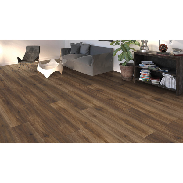 Disano Klick-Designboden Eiche Provence schokobraun Landhausdiele - ClassicAqua