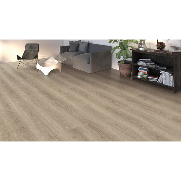 Disano Klick-Designboden Eiche Sheffield graubraun Landhausdiele - ClassicAqua