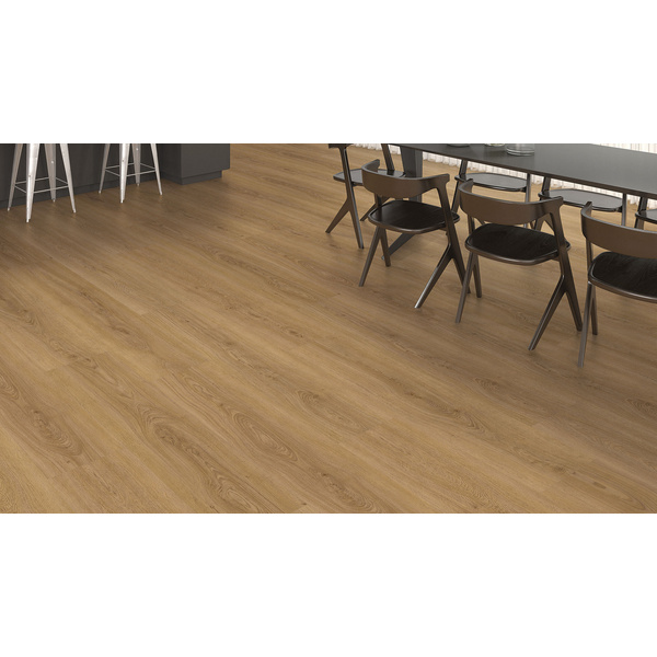 Disano Klebe-Designboden Eiche Sheffield honig Landhausdiele - Project