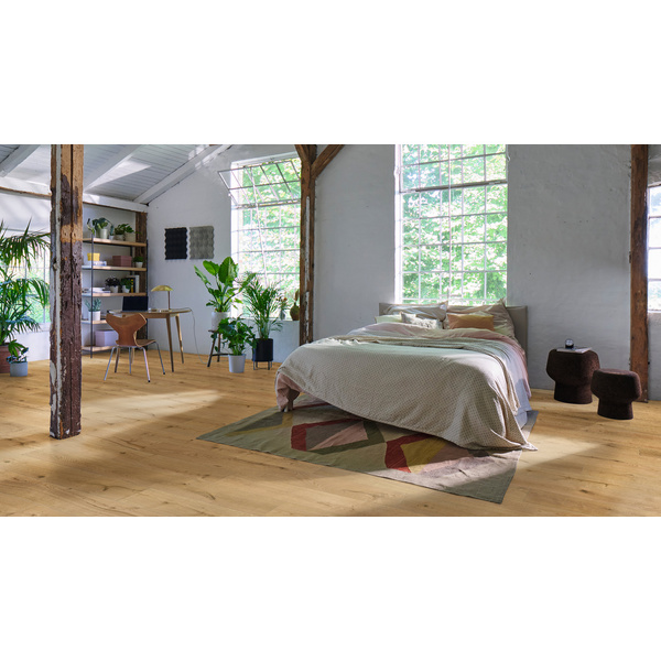 Parkett Jubiläumsedition Eiche Landhausdiele Hell natur-geölt lebhaft - Serie 4000