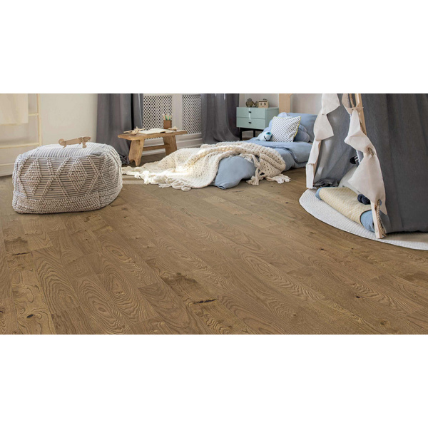 Parkett Eiche Landhausdiele vintagebraun natur-geölt Universal - 3000 ECO