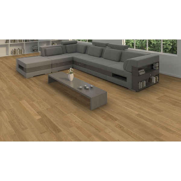 Parkett Eiche 3-Stab Schiffsboden lackiert Naturale naturaDur - Serie 4000