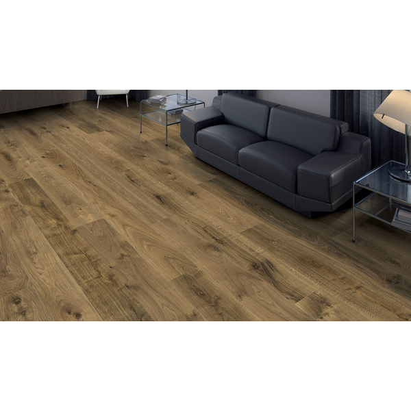 Parkett Raucheiche Landhausdiele natur-geölt Sauvage oro naturaLin plus - Serie 4000