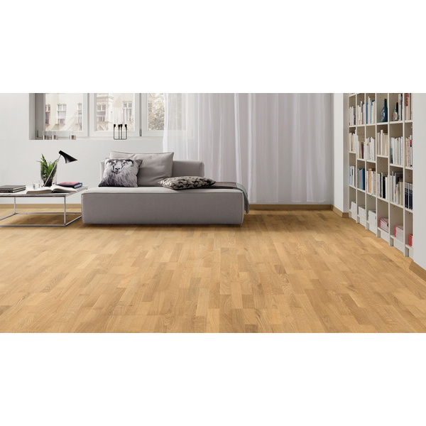 Parkett Eiche 3-Stab Schiffsboden lackiert Trend naturaDur High Performance - Serie 4000