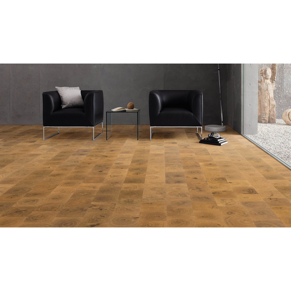 Parkett Eiche Hirnholz lackiert Selectiv naturaDur - Serie 4000