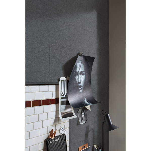 Systempaneele MeisterPaneele. craft SP 700 1275x210x10,5mm 4504 Filz schiefergrau