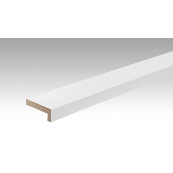 Winkelabdeckleiste 2380x22x60mm 20097 White pearl
