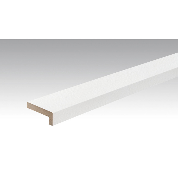 Winkelabdeckleiste 2380x22x60mm 20103 Softwood weiß