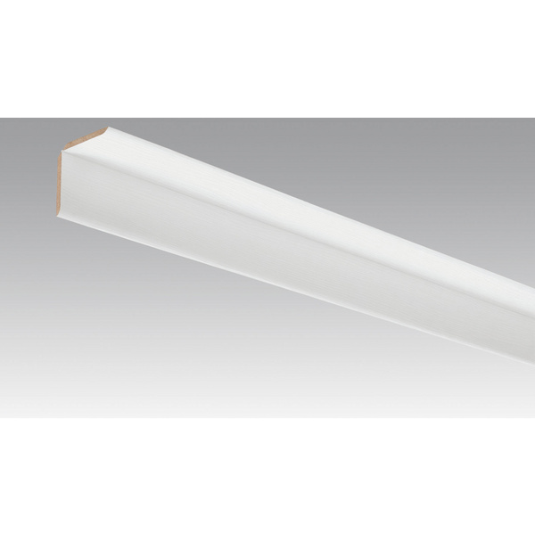 Faltleiste groß 2380x35x3,5mm 20103 Softwood weiß