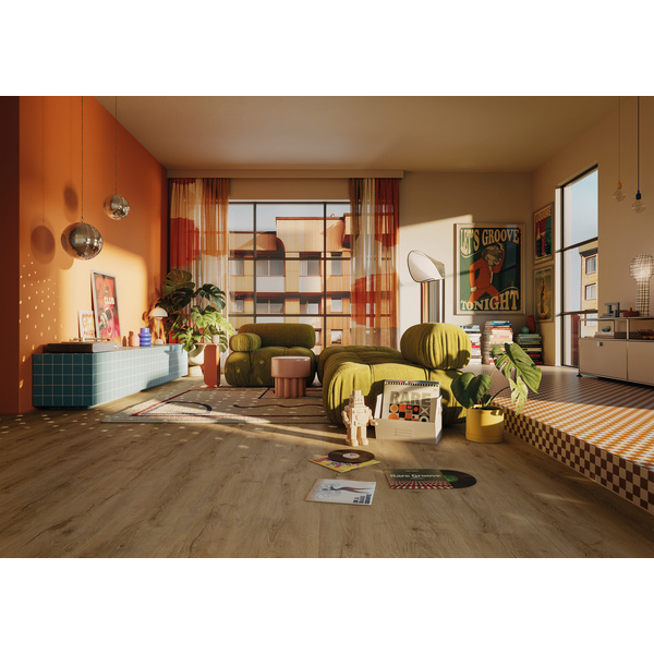 Klick-Vinylboden SPC Rare groove 286 Landhausdiele - MeisterDesign. rigid RM 400 S