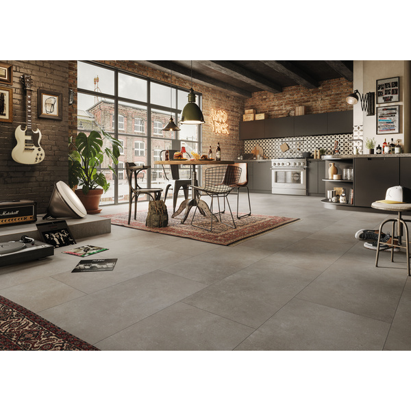 Klick-Vinylboden SPC Industrial rock 2212 Fliese - MeisterDesign. rigid RB 500 S