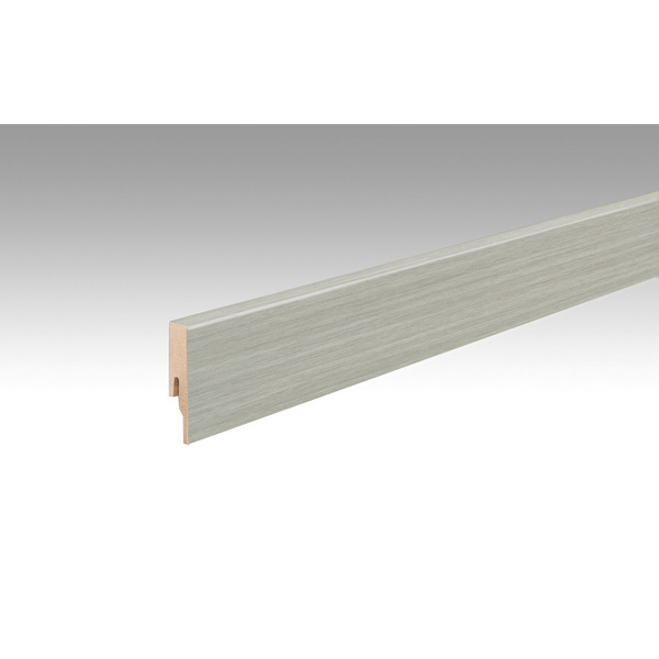 Laminatfolien-ummantelte Profile Fußleiste Profil 20 PK 2380x60x16mm 7405 Eiche Saltlake